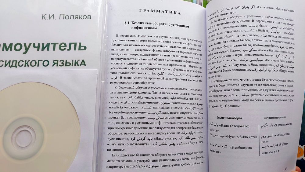 Самоучитель персидского языка с диском Поляков К. И.