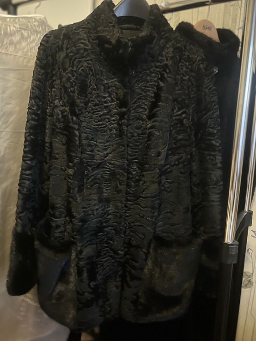Шуба Італія норка каракульча