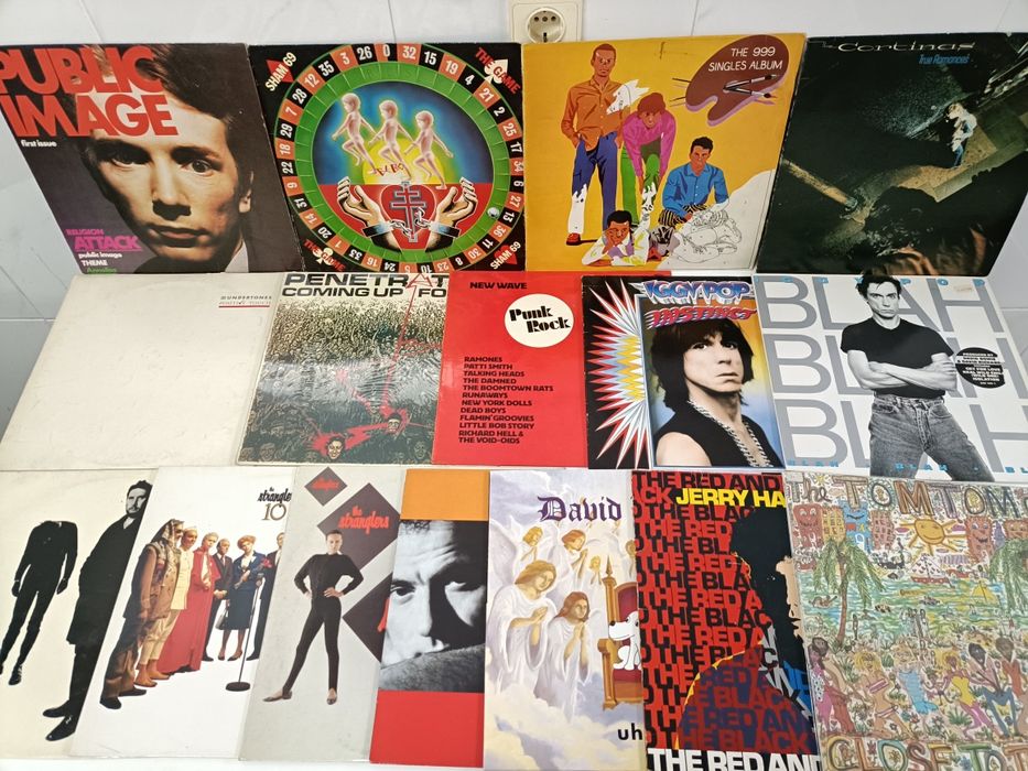 Anos 80: PUNK, New Wave, PUB ROCK e outros {vinis}