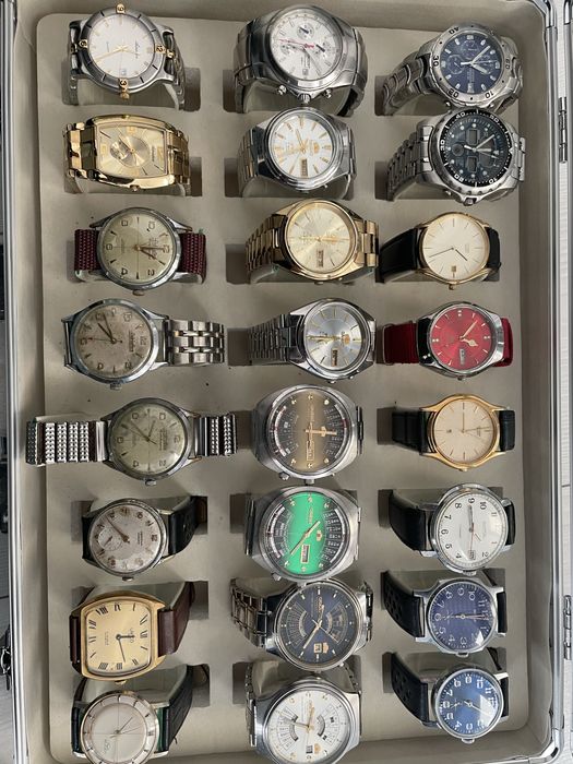 Kolekcja zegarkow