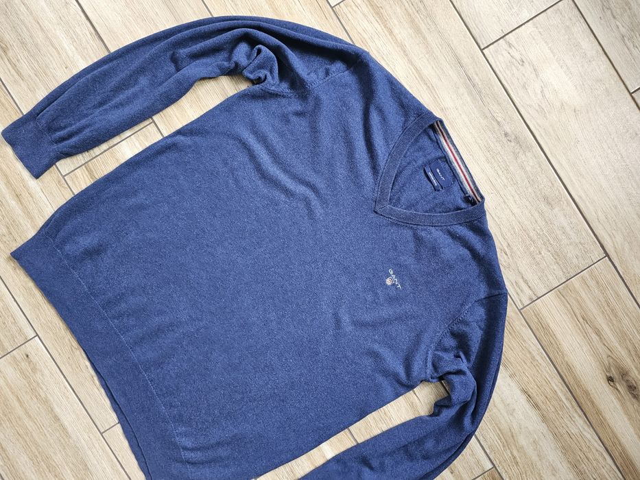 sweter GANT Premium Cotton Wool  r. XL  jak NOWY - okazja