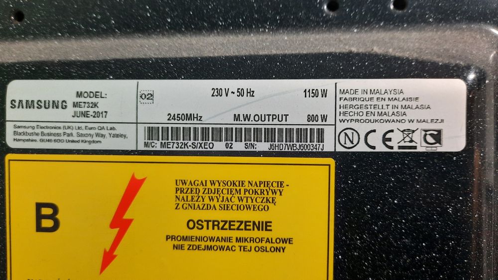 Mikrofala Samsung ME732K