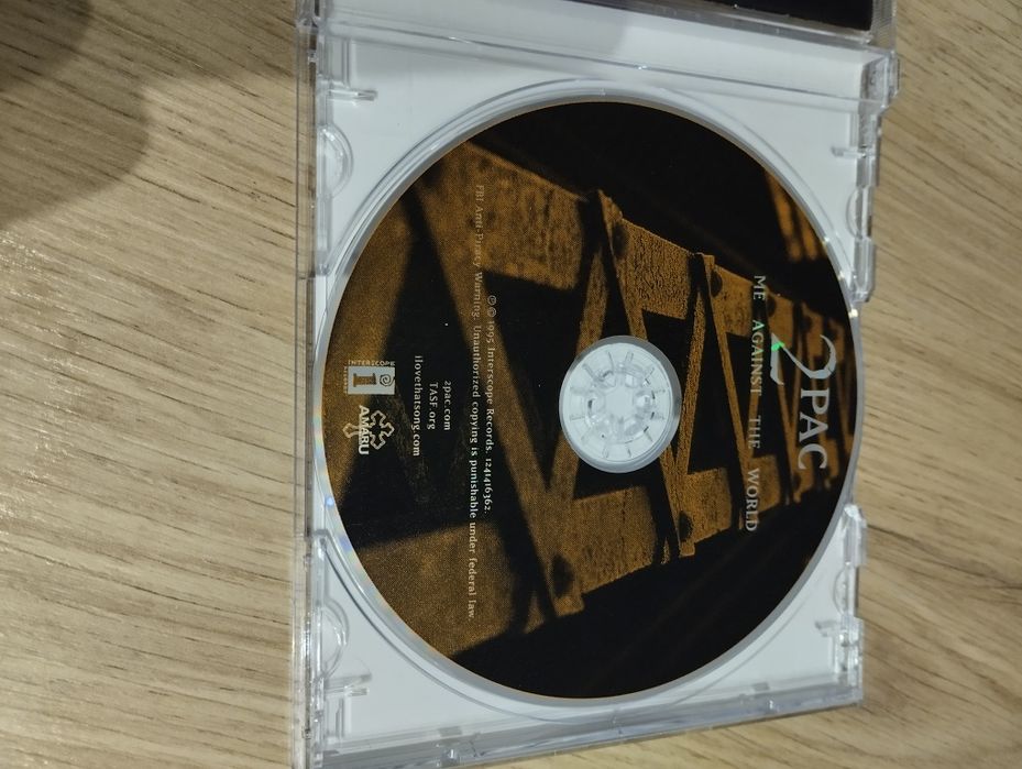 2pac , me against the world 1995 rok, Tupac shakur Poznań