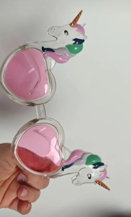 Różowe Okulary pony jednorożec