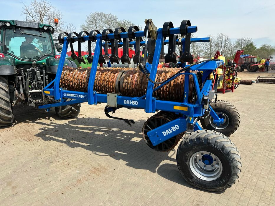 Wały posiewne Dalbo MiniMax XL 8,3m włóka hydrauliczna