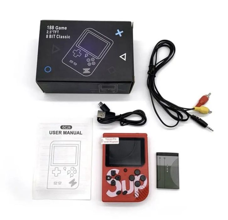 Ігрова приставка Денді 8біт Sup game box 400 in 1 Gamebox тетрис dendy