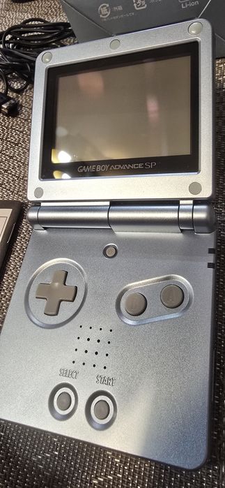 Game boy advance SP cały zestaw stan idealny