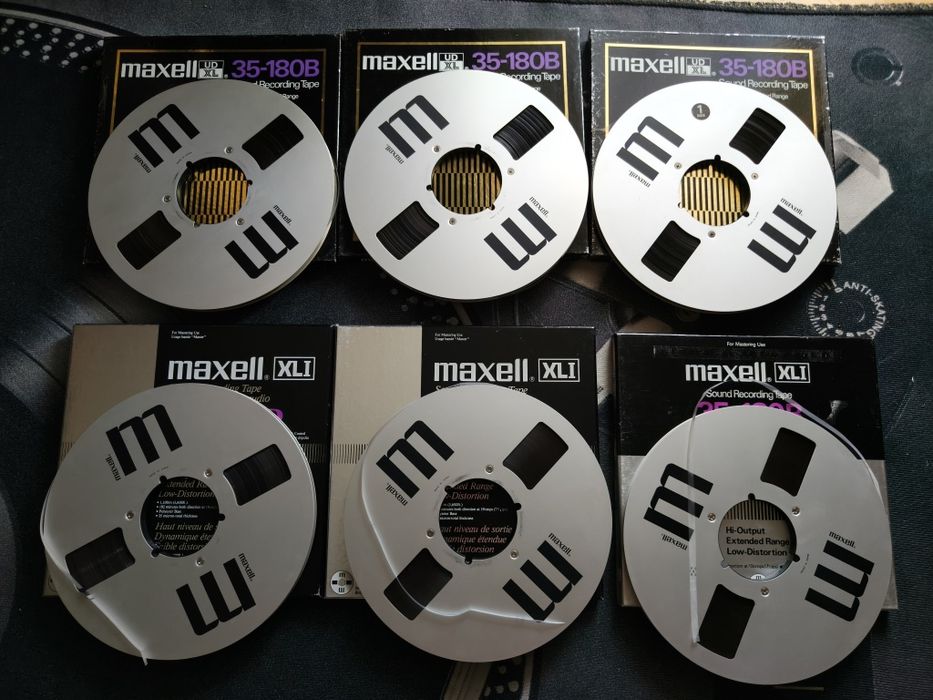 Szpule Maxell, Revox, Pioneer