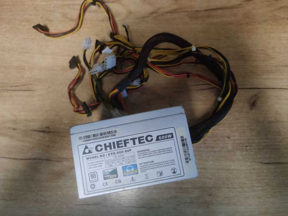 Блок питания Chieftec CTG-600-80P для пк