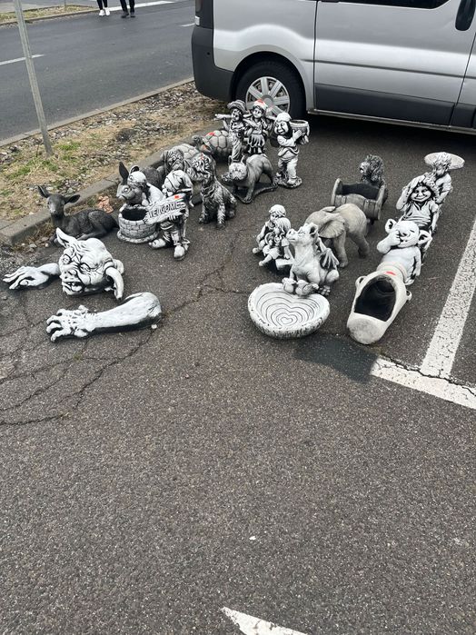 Figurki betonowe  dekoracja ogrodowa