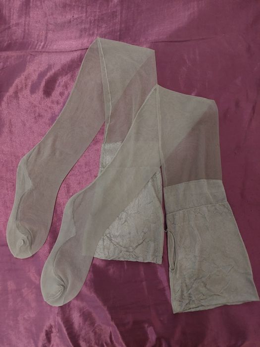 Pończochy damskie styl vintag 8den