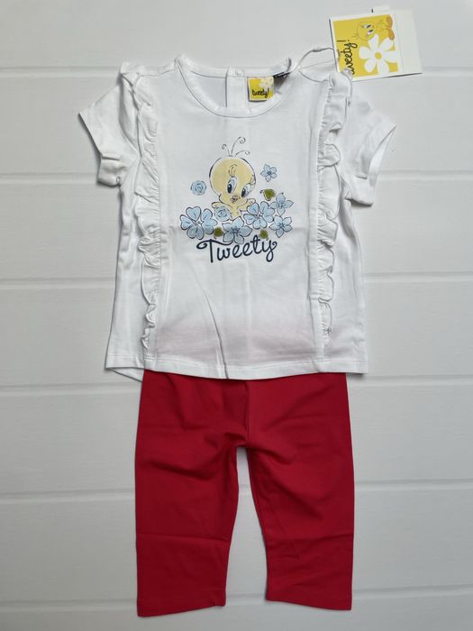 80 Original Marines 12 mies. Tweety komplet koszulka + legginsy zestaw