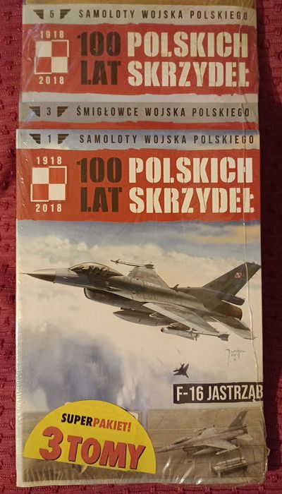 Zestaw 100 lat polskich skrzydeł tom 1, 3. 5.
