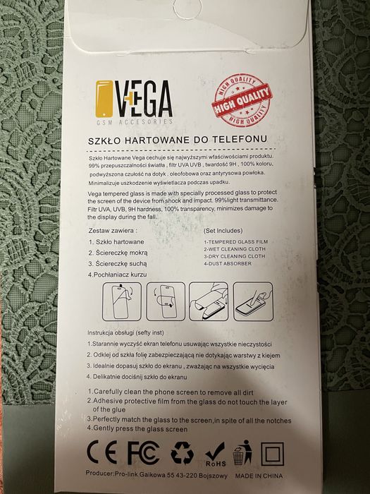Szkło hartowane ochronne 9H Xiaomi Redmi 4A