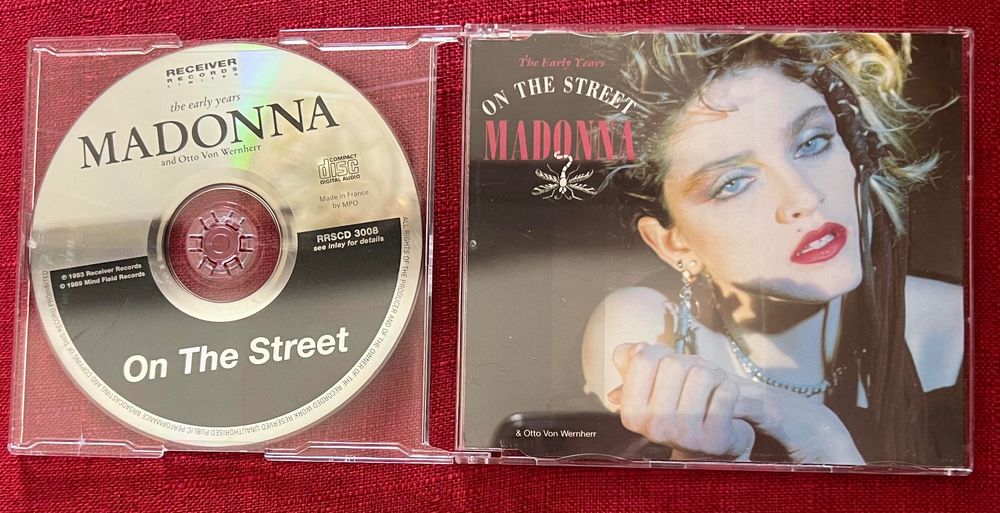 madonna lote - 01 cd album + 03 cd single