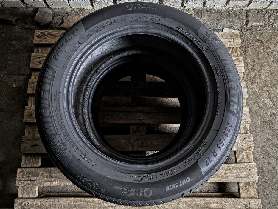 Пара 225/55r17 Michelin | 5.5mm | 2023 | Преміум шини | Ідеальні | 2шт