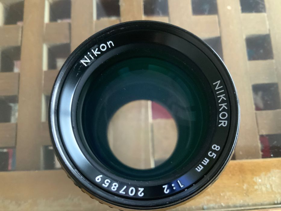 Nikon 85mm f:2 ai lente de retrato focagem manual