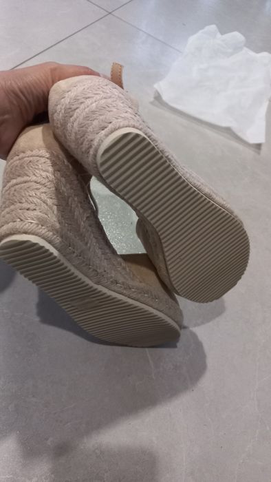 Buty na koturnie rozm. 36_espadryle