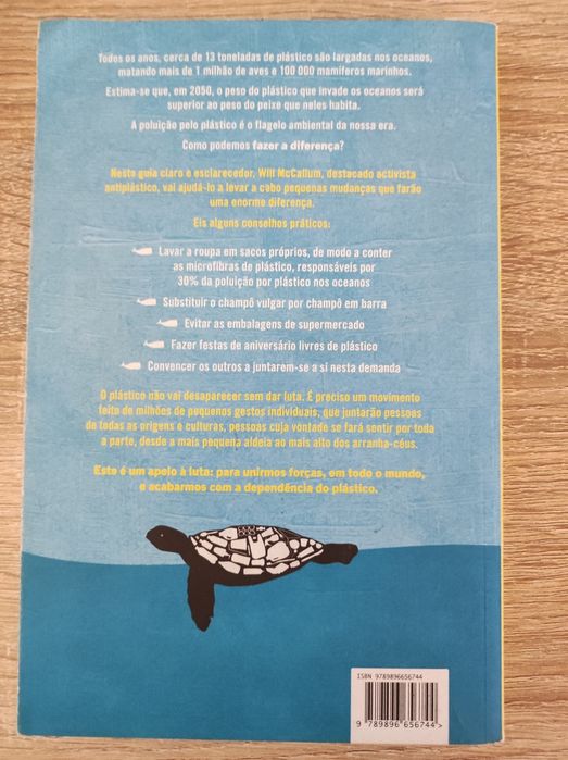 Livro "Viver sem plástico"