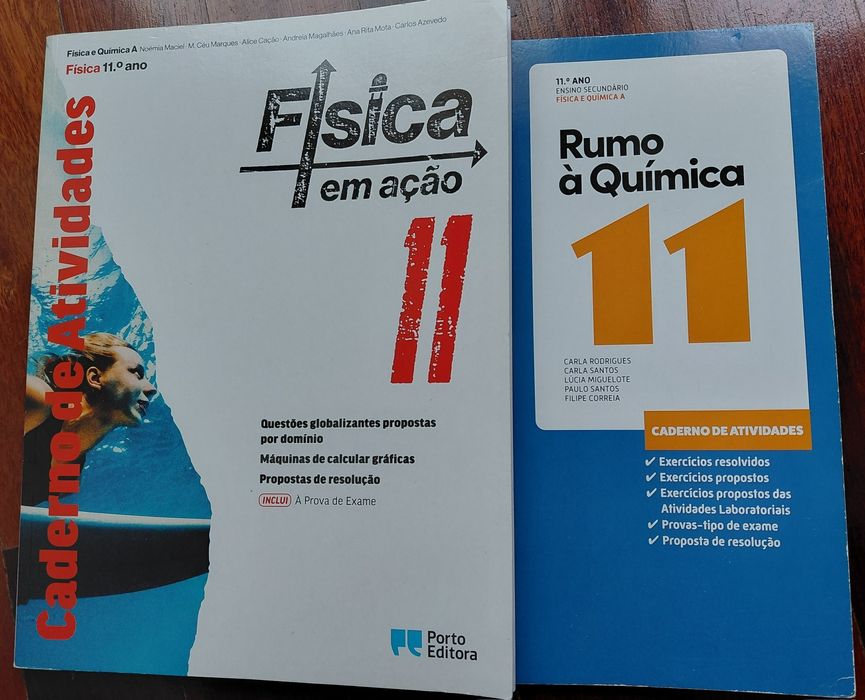Cadernos de Atividades de Física e Química A – 11.º Ano