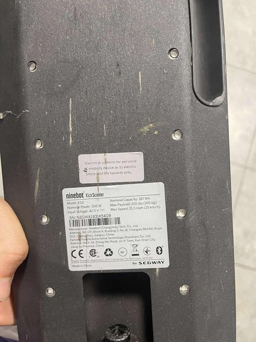 Hulajnoga elektyyczna Segway Ninebot