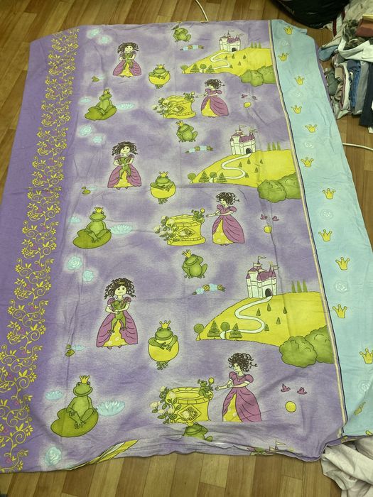 Б/у Постельное белье. Хлопок, байка