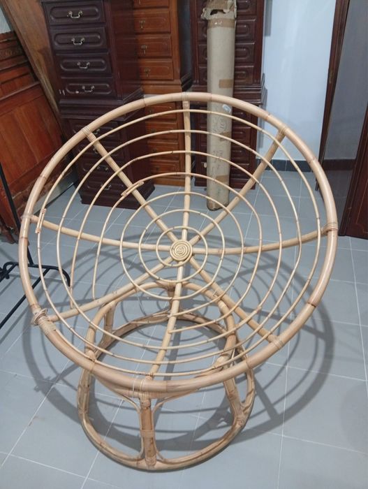 Cadeirao de bambu