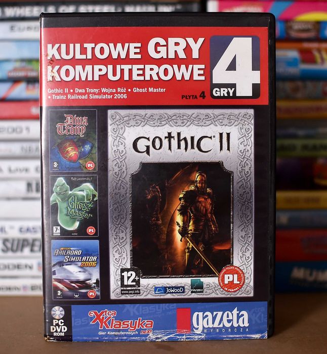 PC # Gothic II,Dwa Trony:Wojna Róż,Ghost Master, Trainz Simulator 2006