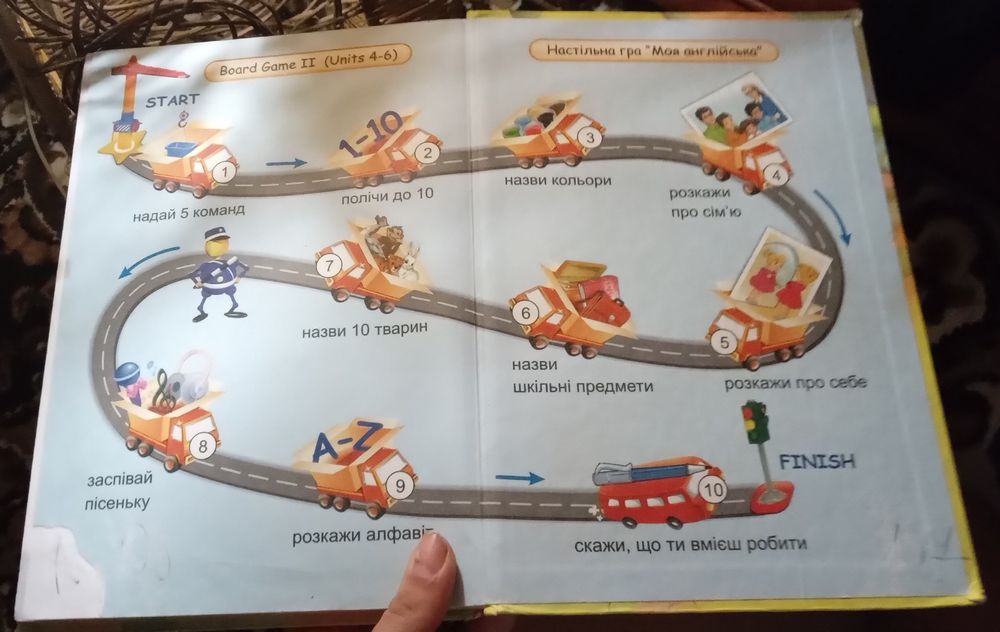 Книжка Англійська мова 1 клас