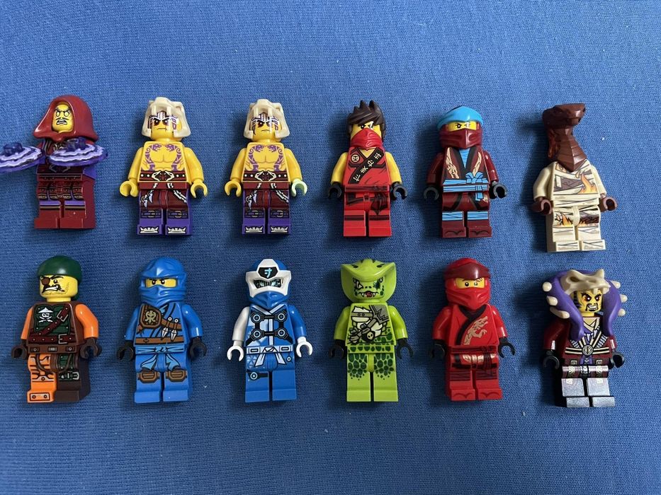 Oryginalne LEGO figurki Ninjago
