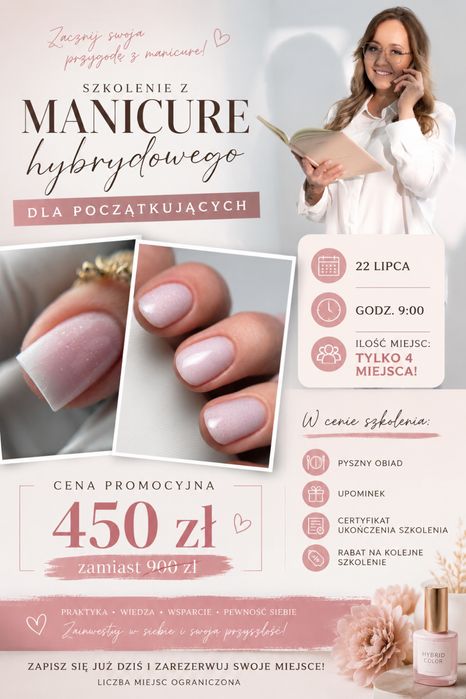 Szkolenie manicure pedicure opalanie