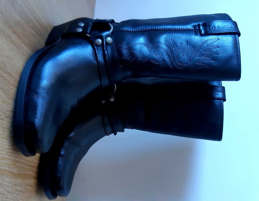 PIKOLAKI Kowbojki skórzane Dockers grupa LEVIS