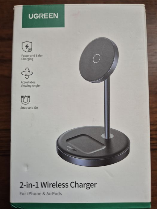 UGREEN зарядна станція 2-in-1 (модель 90668/CD317)