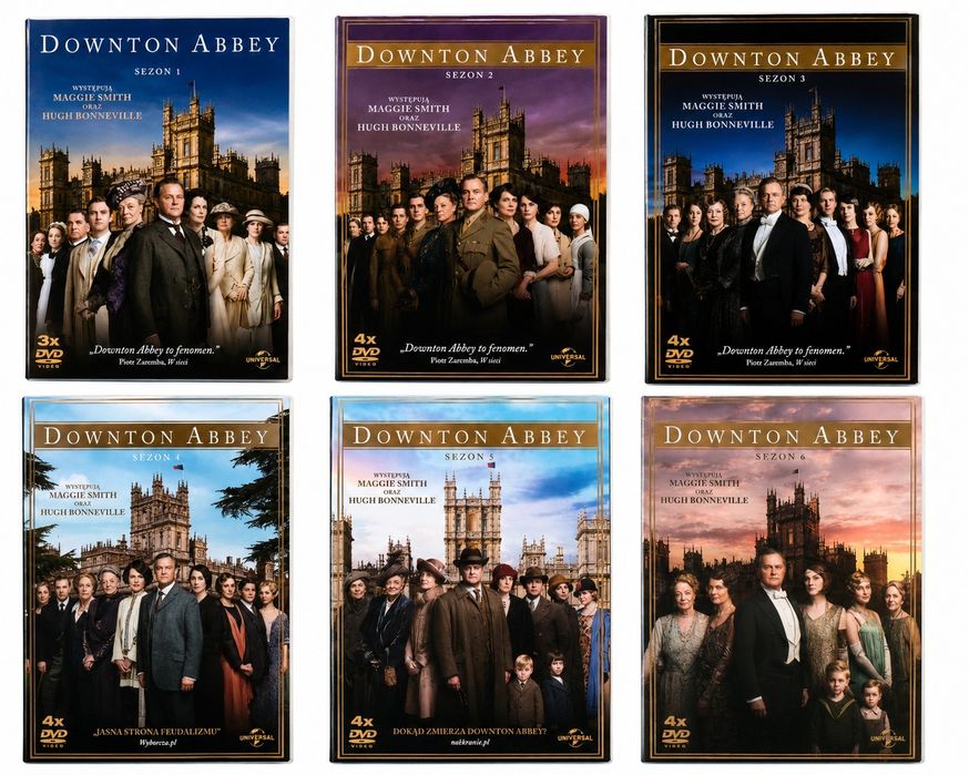 Downton Abbey – komplet 6 sezonów DVD