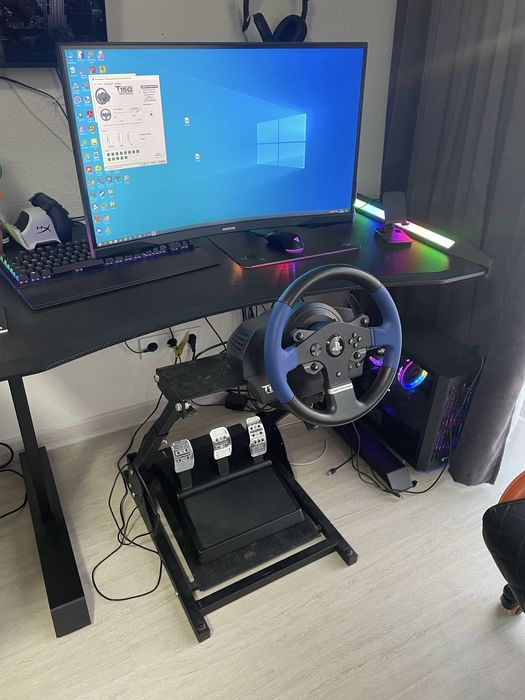 Игровой руль Thrustmaster T150 Pro 3 педали 1080 градусов