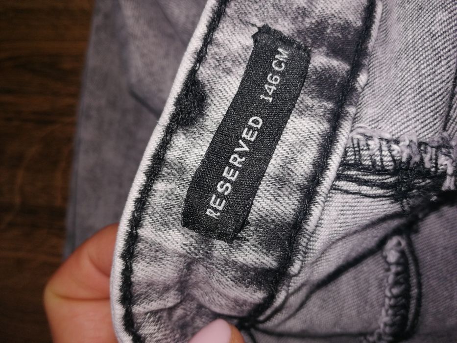 Spodnie jeans dziewczęce
