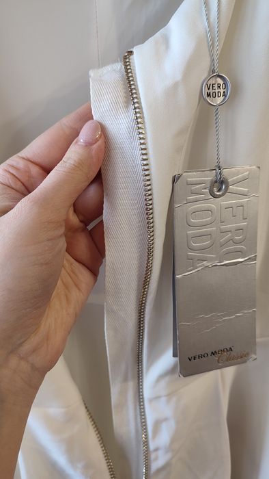 комбінезон-палаццо жіночий білий, розмір S новий, Vero Moda