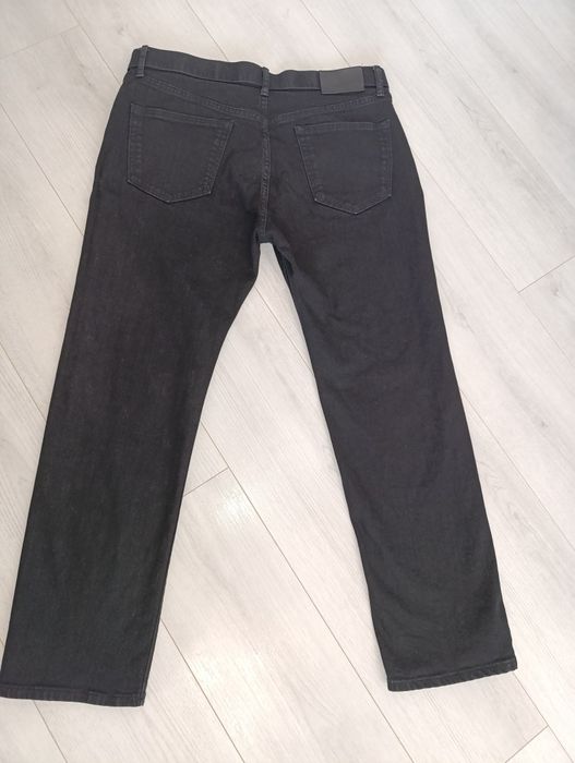 Spodnie Jeansowe Czarne Xl