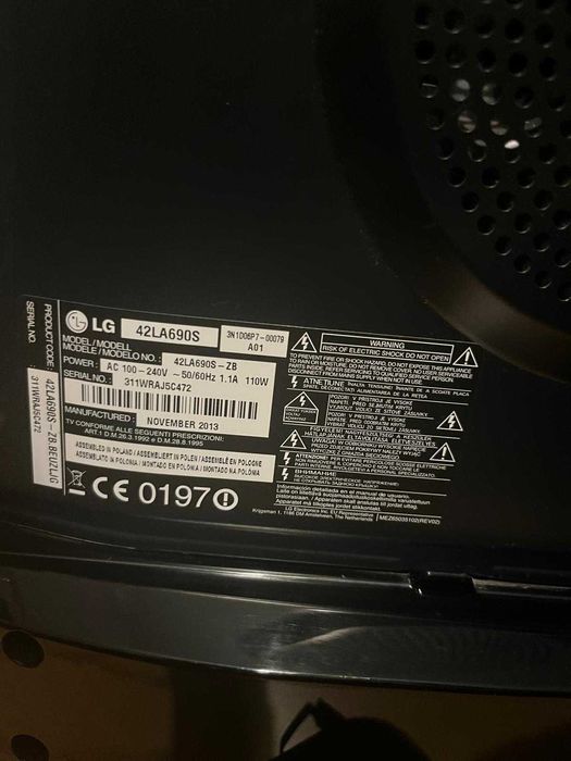 Tv LG 43 polegadas 3D