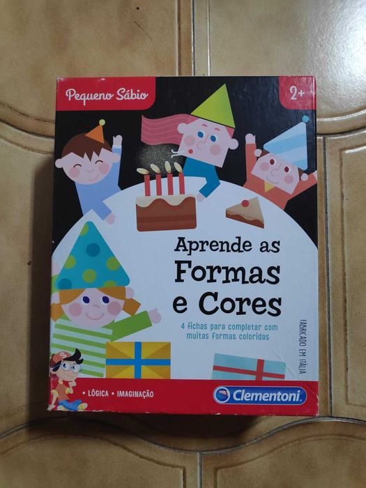 Jogo "Aprende as Formas e Cores" da Clementoni
