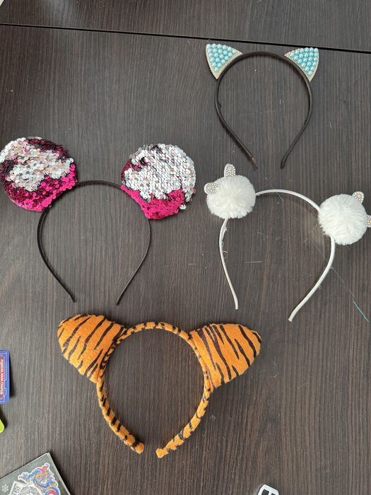 Пухнасті обручі.  дитячі вушка