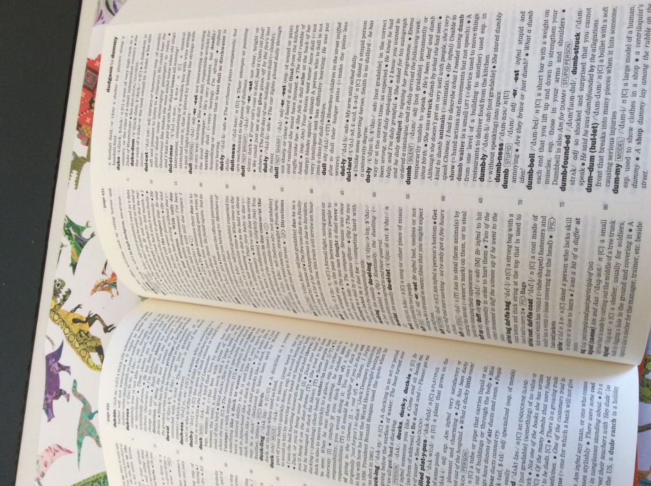 Dicionário de língua inglesa