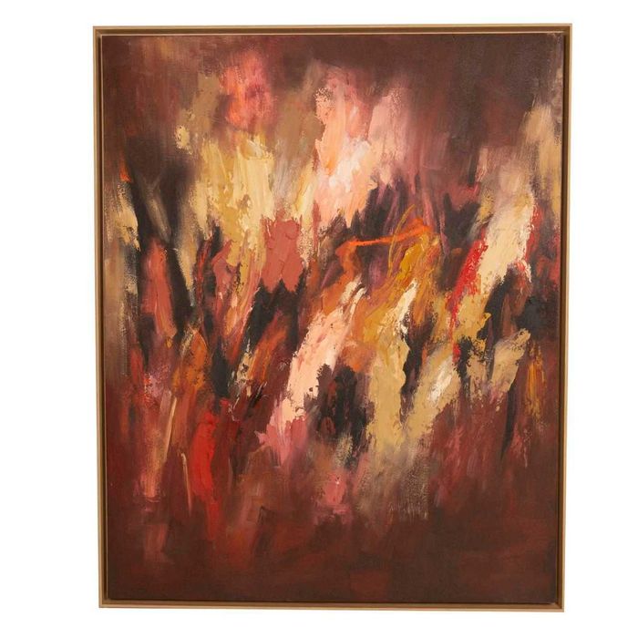 QUADRO ABSTRATO 100% PINTADO À MÃO 120x5x150 CM