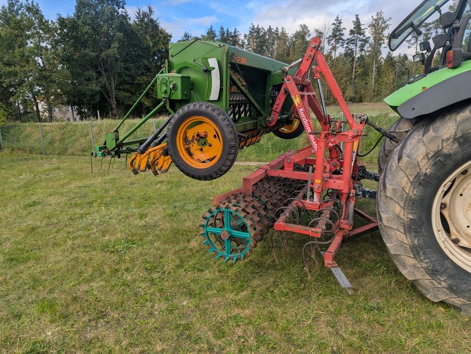 Agregat siewny Kverneland siewnik zbożowy Amazone D8-30 uprawowy talerzowy  bez orkowy talerzówka głębosz bezorkowiec agregat siewny