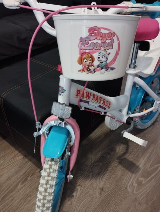 Bicicleta criança patrulha pata