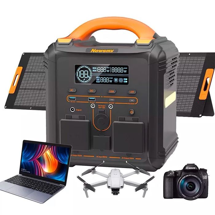 Зарядная станция NewsMy S600P, 700 Вт, 554 Вт/час