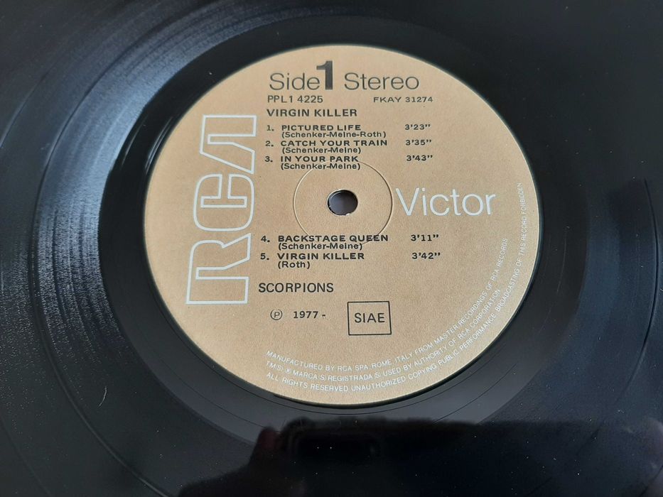 Scorpions - Virgin Killer - Itália - Vinil LP