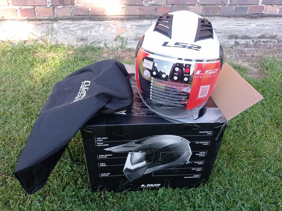 Kask motocyklowy rozmiar M (58)