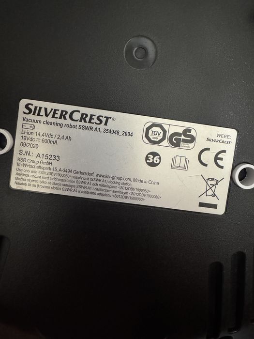 Robot sprzątający Silvercrest