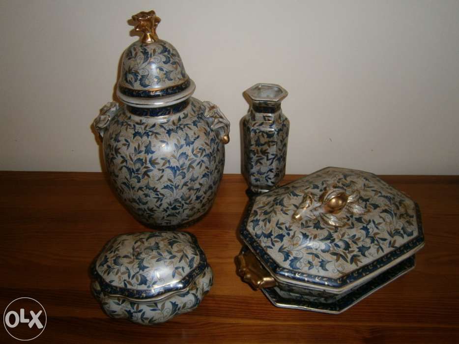 Conjunto de 4 Peças Decorativas